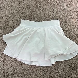 White Lululemon Athletic Skirt